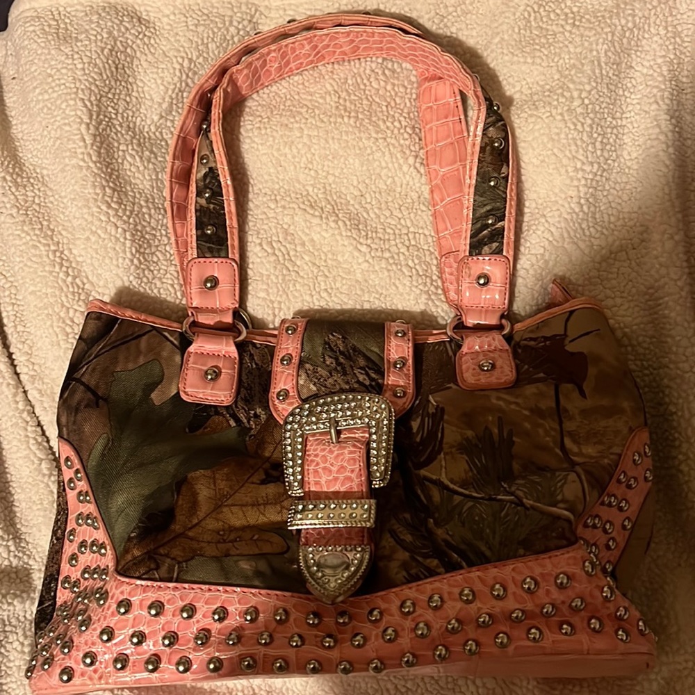 RealTree satchel purse big